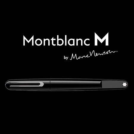 万宝龙montblancm146冰川蓝钢笔,montblanc万宝龙m系列中性墨水笔
