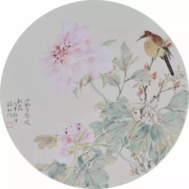 中国画的形和意,中国画最新构图