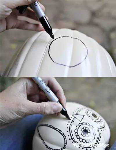 万圣节特色南瓜造型,万圣节的南瓜怎么装饰呢