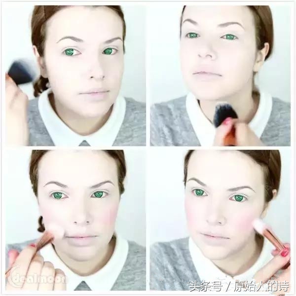 玩妆教程万圣节,简单万圣节化妆教程可爱