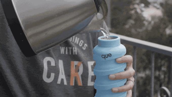 queBottleI做杯像做人，要能屈能伸