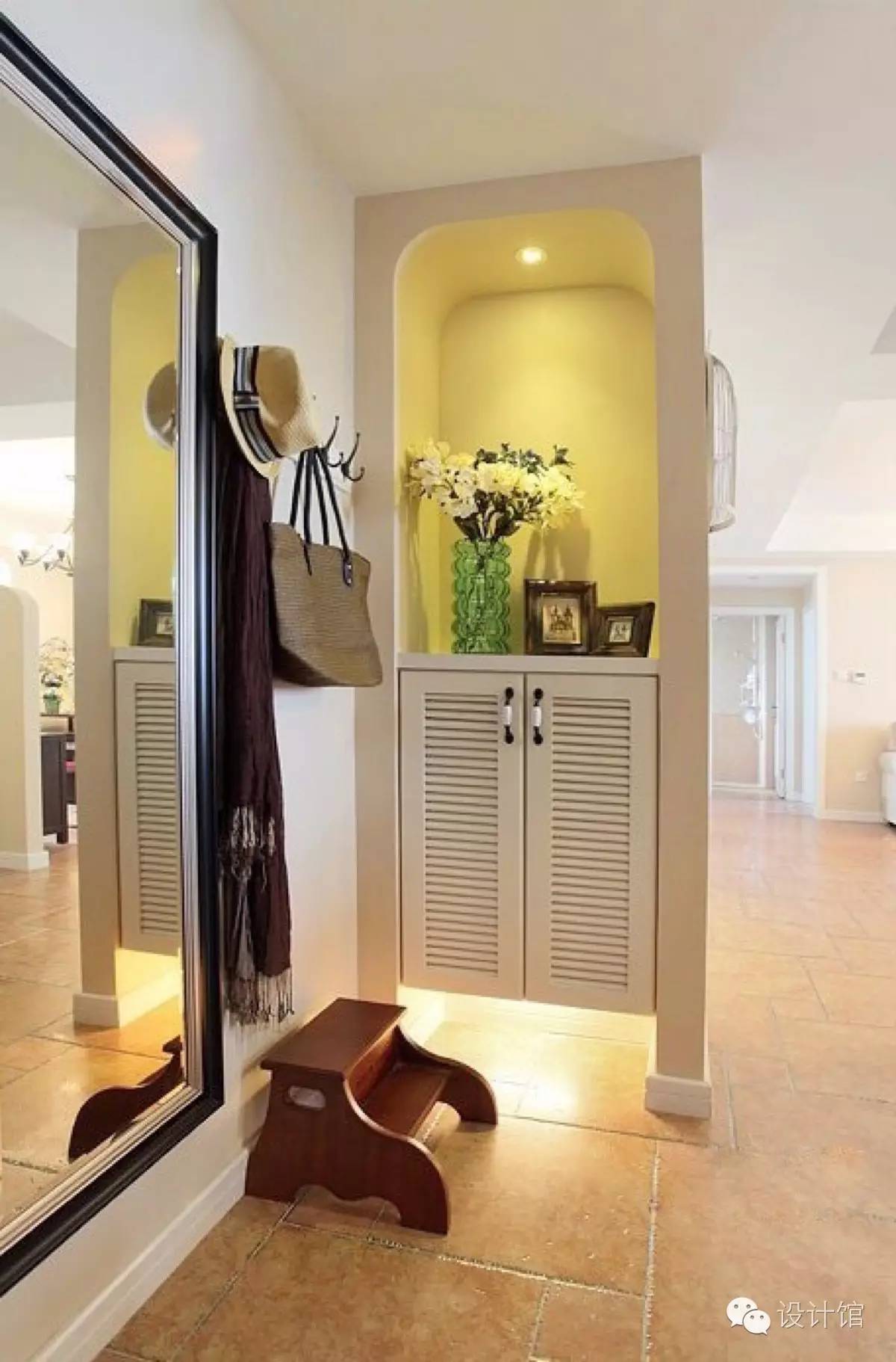 农村大门内可以放鞋柜吗,大门对玄关摆什么最好