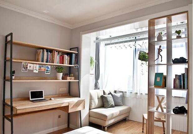 隔断简单省钱,美观又实用的隔断设计