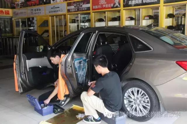 别克英朗音响喇叭无损改装,别克英朗车门音响