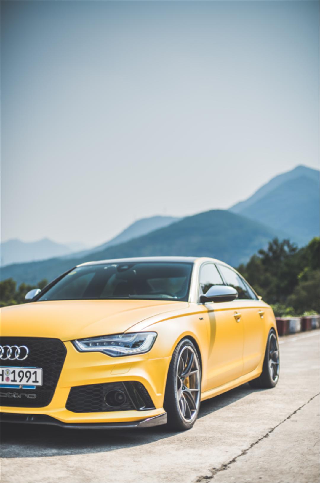 花50万改装,奥迪a6l和rs6的区别