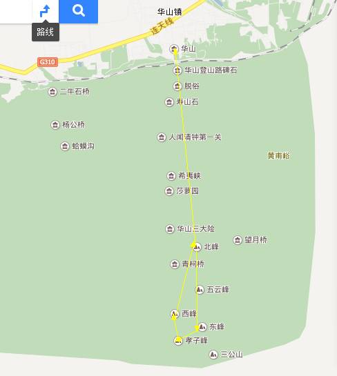 一天爬华山最佳路线,时间有限怎么爬华山