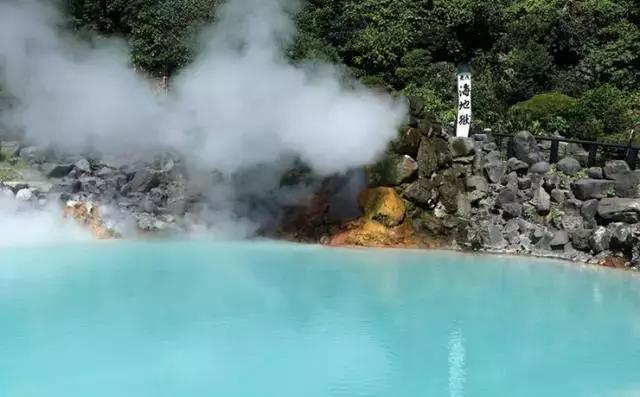 日本别府地狱全景高清无水印,日本别府景点介绍