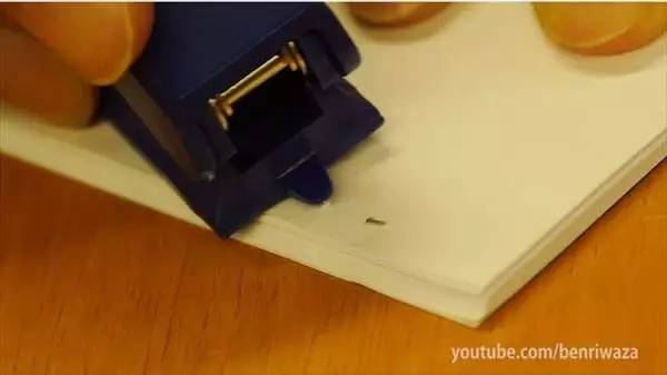 用钉书机钉厚纸失败怎么办？用这个毫不费力地解决