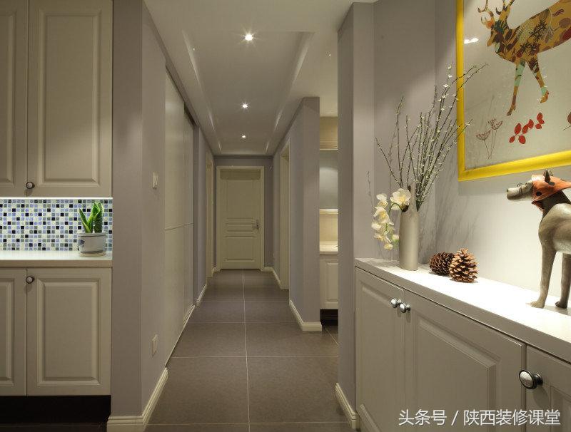 140平米简美混搭装修效果图,130平中西混搭装修