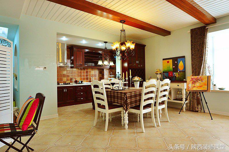 138平米美式风格新家效果非常棒,美式120平米新房