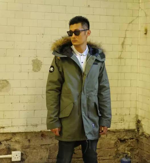 胖子穿m51好看吗,m51夹克上身效果