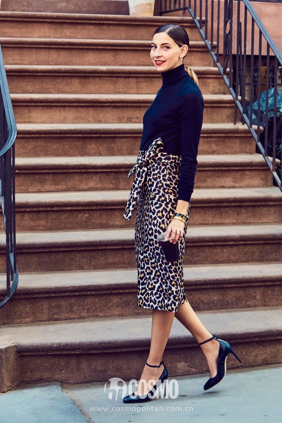 巧搭穿搭,豹纹上衣搭配什么样的上衣好看