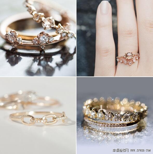 打造情侣对戒,纯手工制作金结婚对戒推荐