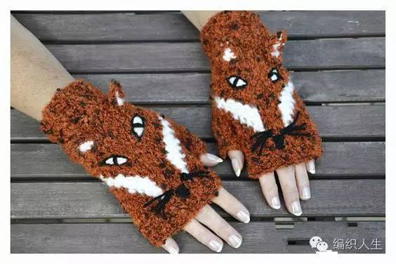 从手指头开始织的手套,怎么织5个手指头手套简单又好看