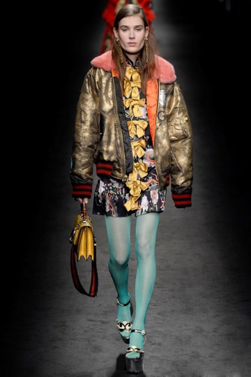 gucci古驰今年风格,古驰gucci2016春夏米兰时装周