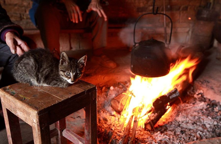 古人是如何度过寒冻的,天气冷的古人如何御寒