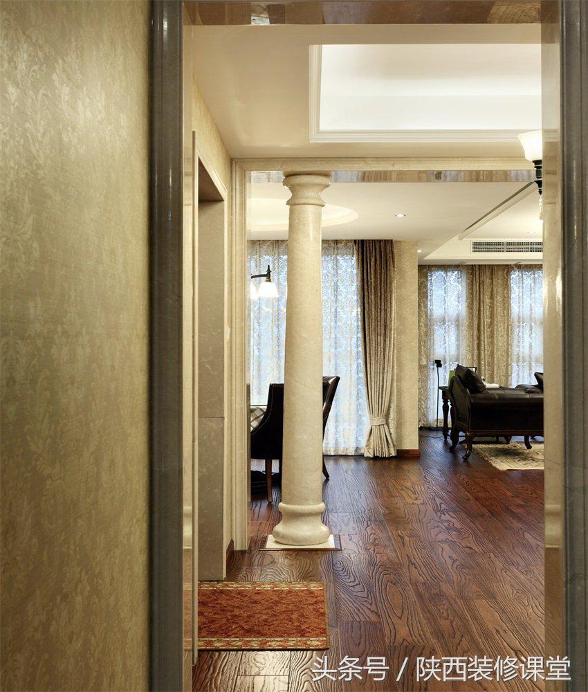 简美实木轻奢装修风格,高级奢华实木装修风格图片