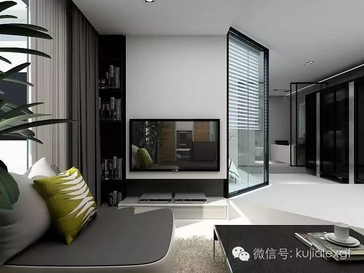 公寓式小户型玻璃隔断,小户型客厅做玻璃隔断