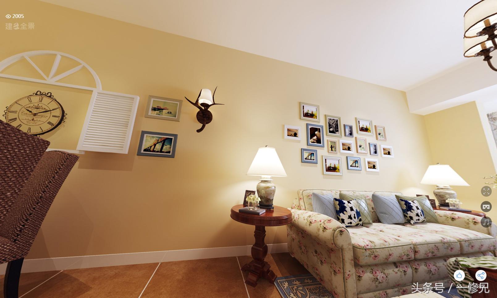 你邻居田园风格的家被推荐上头条啦——福州世欧王庄