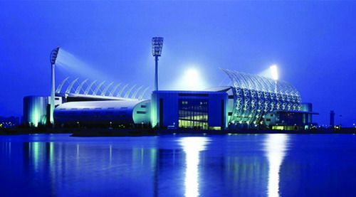 泰达足球场最新进度,泰达足球场修复扩容