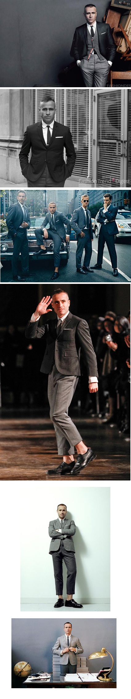 thombrowne正装,thombrowne风格给人的感觉