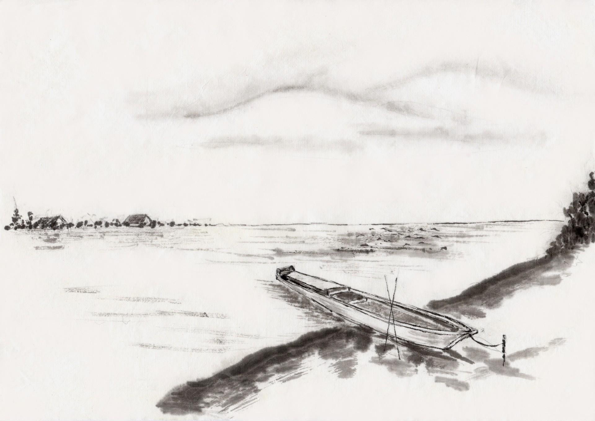 水墨山水画欣赏大全,水墨山水画欣赏贾又福