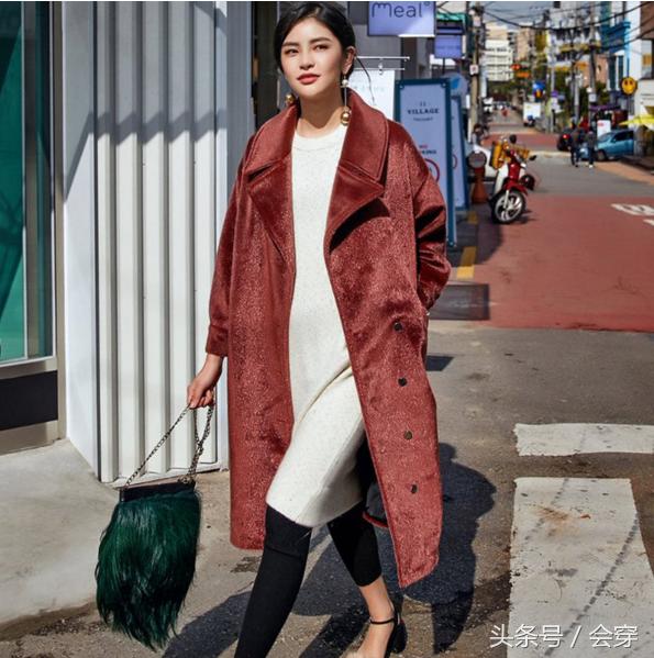 咖啡色皮草外套怎么搭配,皮草外套怎么搭配好看全身