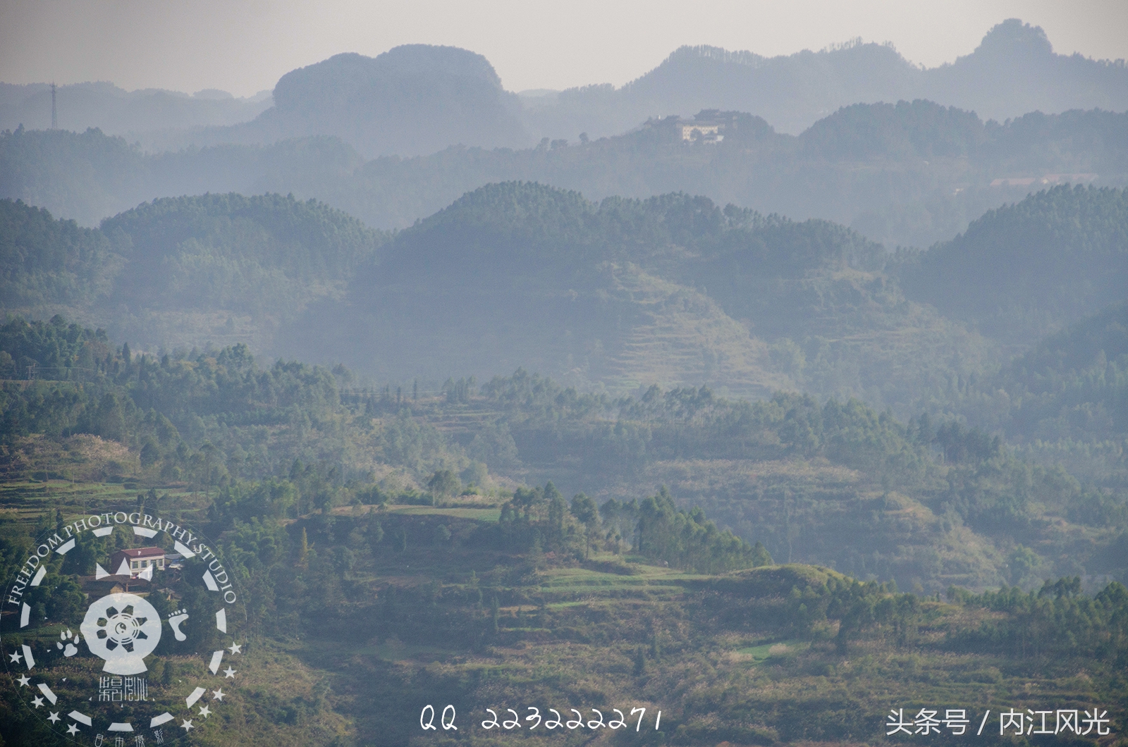 攀越震撼的内江威远高顶寨