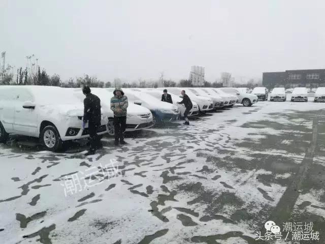 运城雪景有多美,山西省运城市第一场雪