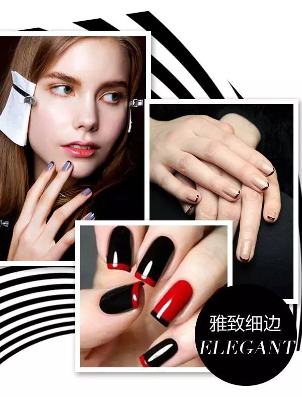 法式边美甲教程,美甲法式教程视频