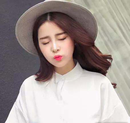 圆脸适合的中分发型图片,圆脸方脸大脸适合的发型