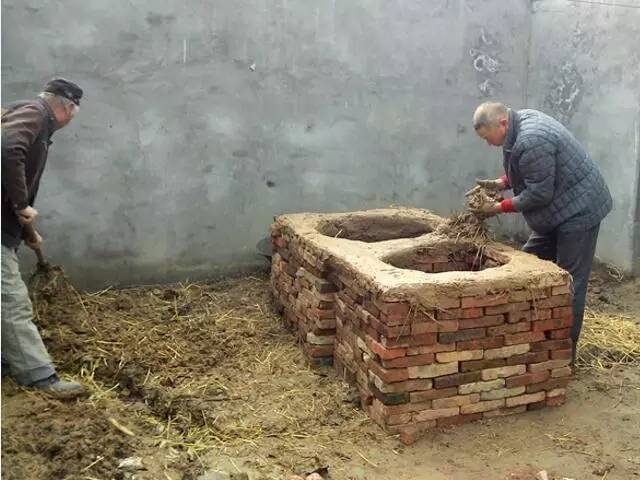 农村建单灶台,农村办酒席专用土灶