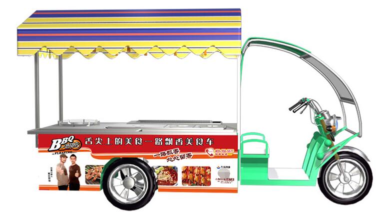 比较好的流动小吃车创业,一路飘香小吃车加盟