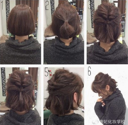 手残党好上手易学的编发教程,简单又随性的6款编发教程