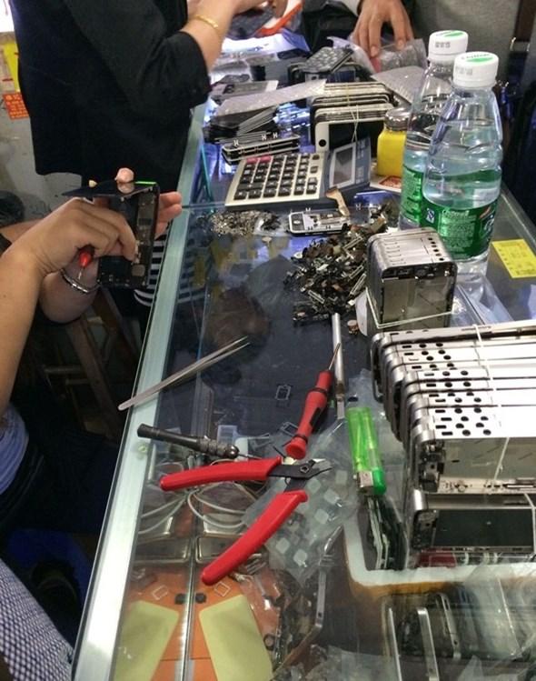 华强北翻新iphone6s全过程,华强北iphone低价原因