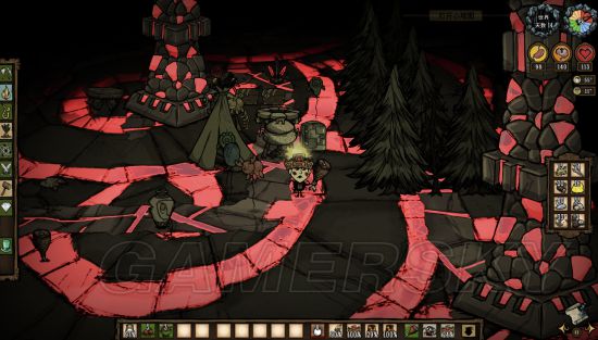 饥荒联机版洞穴远古科技塔在哪,饥荒联机版洞穴远古科技魔光护符