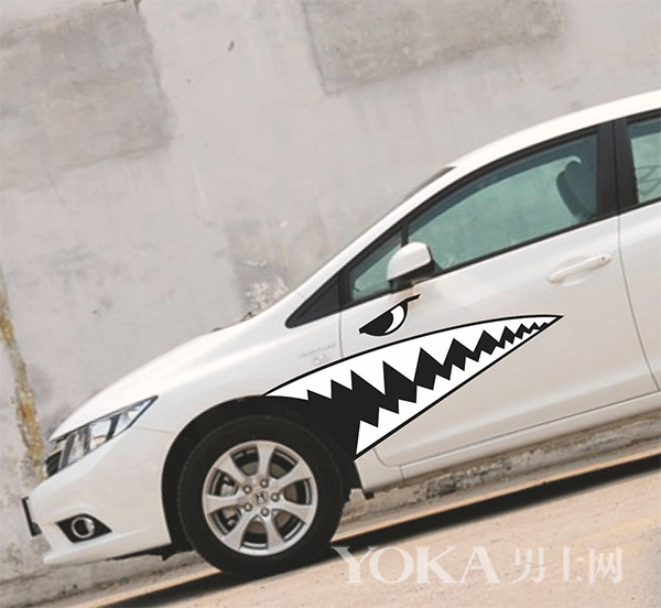 汽车独一无二的车贴,想要爱车与众不同