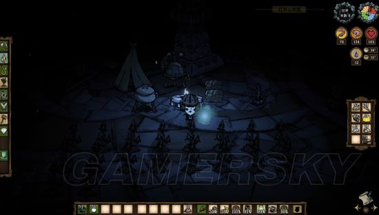 饥荒联机版洞穴远古科技塔在哪,饥荒联机版洞穴远古科技魔光护符