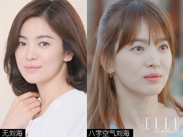 为什么剪完刘海刘海会不自然,为什么剪过八字刘海两边还是秃的