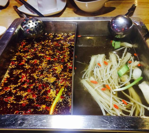 西安冬天火锅,下雪了一定要吃一顿热乎乎的火锅