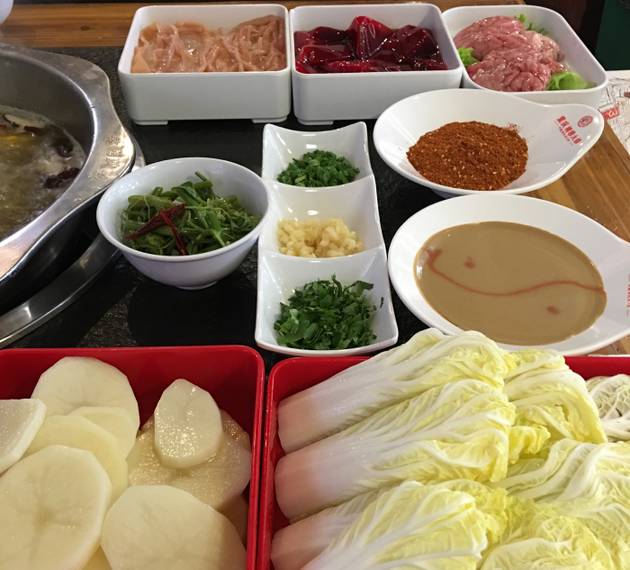 西安冬天火锅,下雪了一定要吃一顿热乎乎的火锅