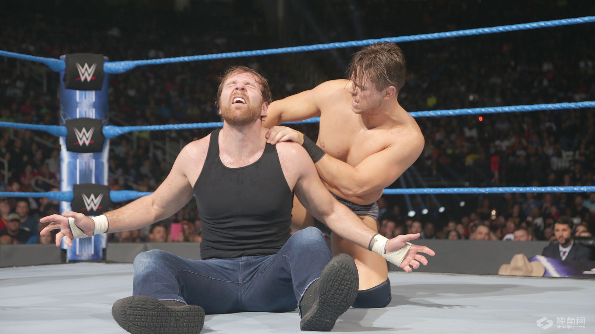 WWE驸马爷风云决战RVD！凯恩抛摔毕雪夫获全场欢呼！