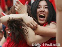 日本女球迷pk中国女球迷,各地女球迷颜值对比