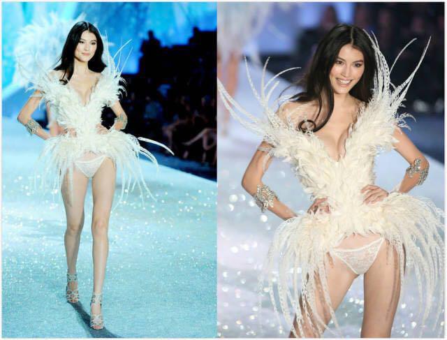 刘雯超模维密秀,刘雯维密高清大图