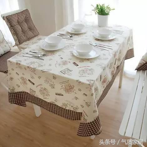 圆形餐桌桌布怎么洗,餐桌桌布太长了怎么处理好看