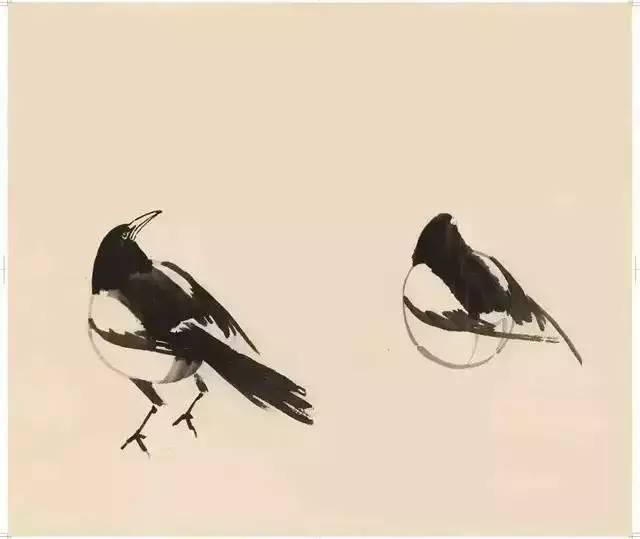 徐悲鸿画喜鹊的书,徐悲鸿喜鹊四喜图真迹在哪里