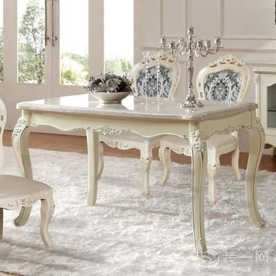 大理石玻璃实木餐桌哪个好打理,餐桌玻璃大理石