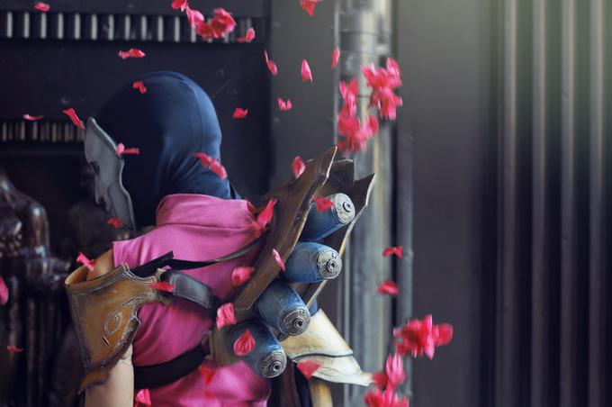 烬cos戏命师大枪,烬cos欧洲开幕式