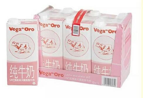 牛奶整箱脱脂,脱脂大盒牛奶