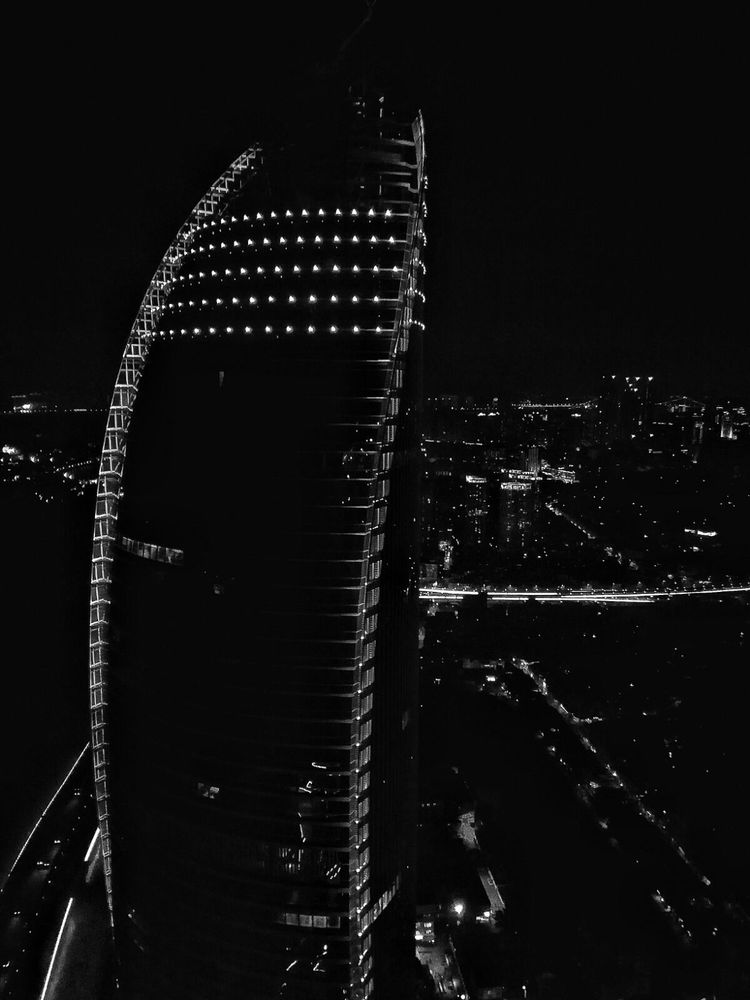 云上厦门看厦门夜景,海上看厦门